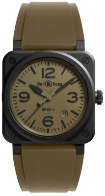 Bell & Ross BR 03 Automatic 41mm BR03A-MIL-CE/SRB