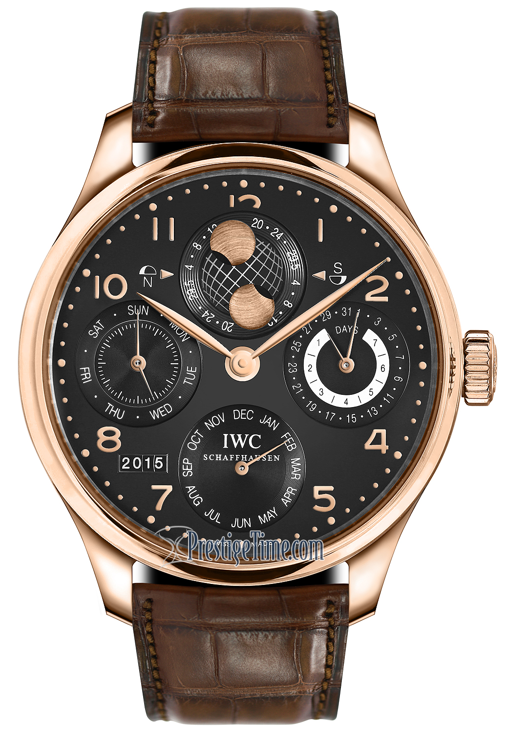 IW503202 IWC Portuguese Perpetual Calendar Hemisphere Moonphase Mens Watch IW503202 IWC Portuguese Perpetual Calendar Hemisphere Moonphase Mens Watch
