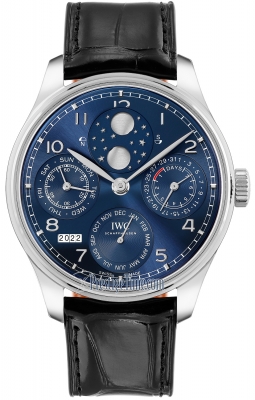 IWC Portugieser Perpetual Calendar Perpetual Double Moonphase iw503401