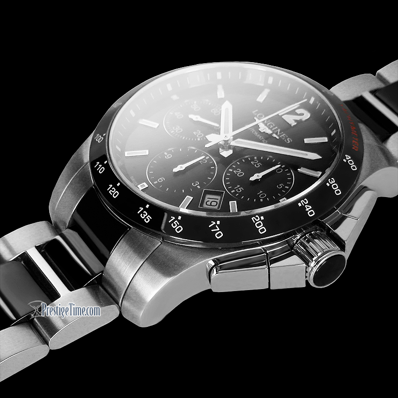 L2.744.4.56.7 Longines Conquest Automatic Chronograph 41mm Mens Watch