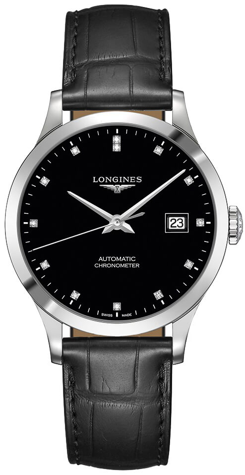 Eta A31 Longines L888 L28204572 Longines Record Midsize Watch