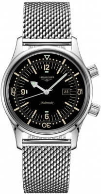 The Longines Legend Diver Watch stainless steel Watch L3.374.4.50.0