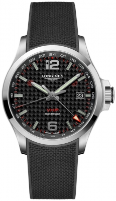 Longines Conquest V.H.P. GMT 43mm L3.728.4.66.9