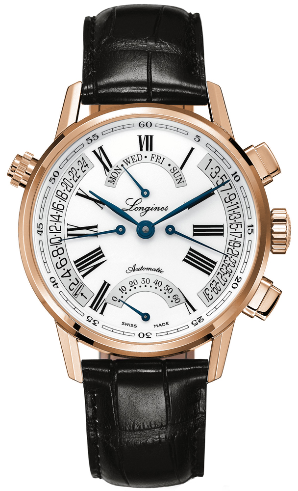 L4.797.8.21.2 L47978212 Longines Heritage Retrograde Mens Watch