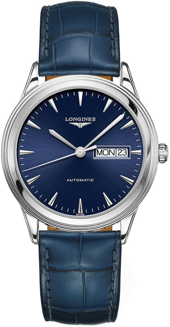 L4 899 4 92 2 L48994922 Longines Flagship Automatic Day Date 38 5mm L4 899 4 92 2 L48994922 Longines Flagship Automatic Day Date 38 5mm