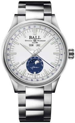 Ball Watch Engineer II Moon Calendar 40mm NM3016C-S1J-WH