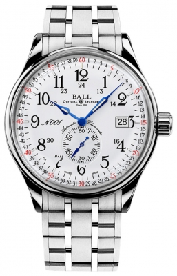 Ball Watch Trainmaster Standard Time NM3888D-S4CJ-WH