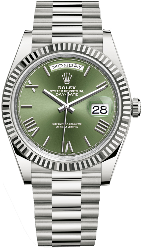 rolex day date roman numerals