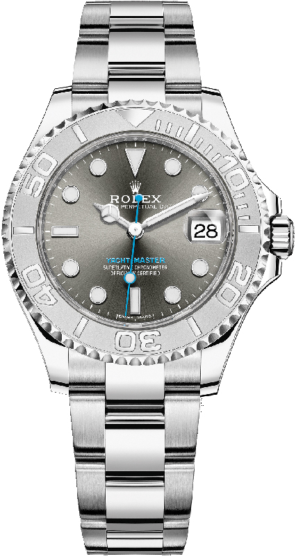 Hurtigt konservativ afdeling 268622 Dark Rhodium Rolex Yacht-Master 37mm Ladies Watch