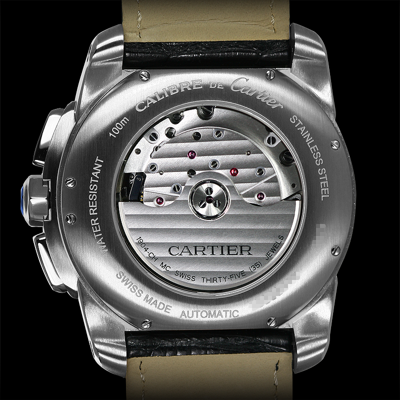 W7100046 Cartier Calibre de Cartier Chronograph Mens Watch