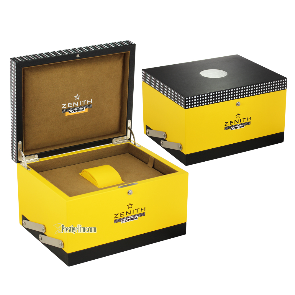 18.2041.400/76.c795 LEGEND OF COHIBA Zenith Chronomaster El
