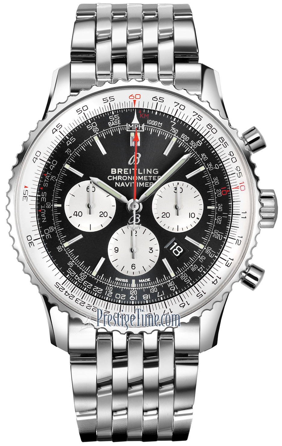 ab0127211b1a1 Breitling Navitimer 1 B01 Chronograph 46 Mens Watch