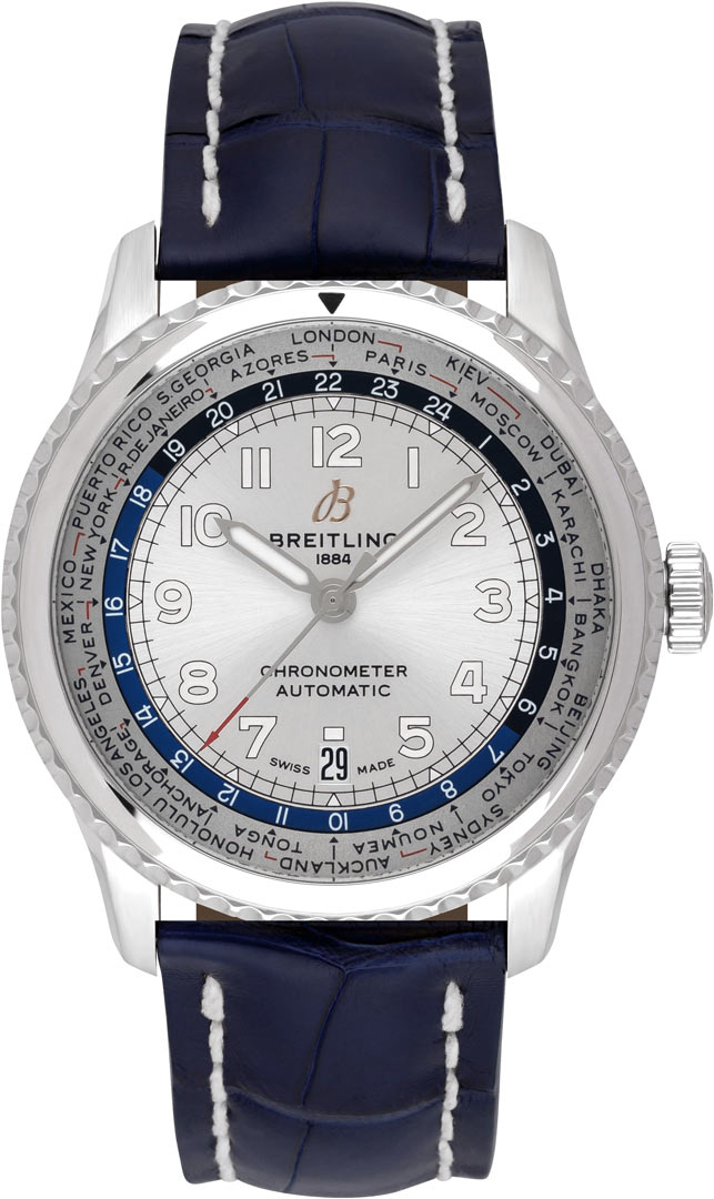 ab3521u01g1p4 Breitling Aviator 8 B35 Automatic Unitime 43 Mens Watch