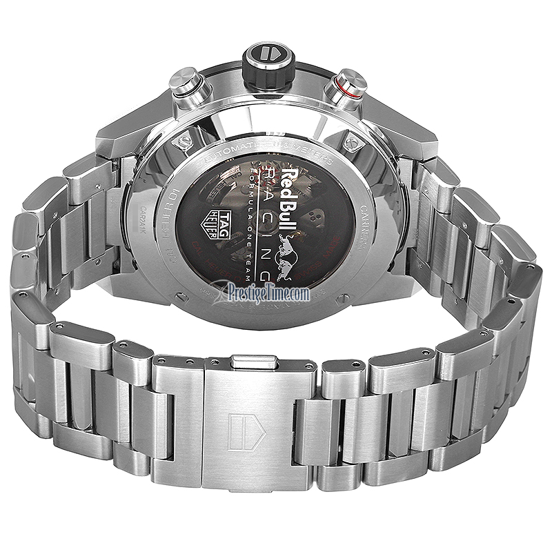 car2a1k.ba0703 Red Bull Racing Tag Heuer Carrera Caliber Heuer 01 Skeleton 45mm Mens Watch