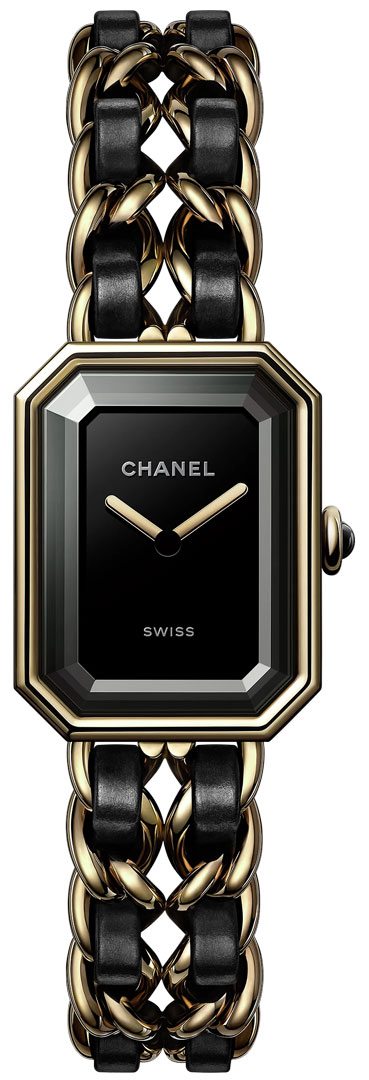 CHANEL Watches Premiere Gold Plated/leather gold gold Women Used