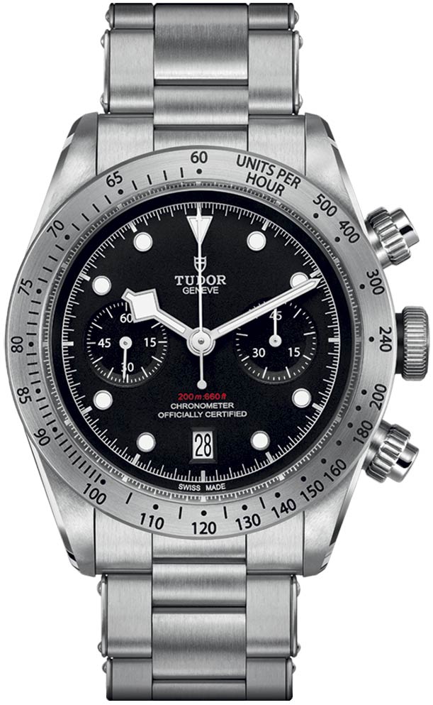 m79350-0004 Tudor Black Bay Chronograph 41mm Mens Watch