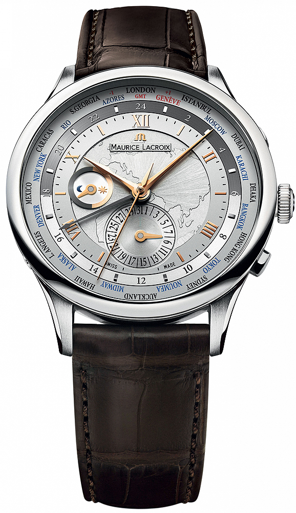 mp6008-ss001-110-1 Maurice Lacroix Masterpiece WorldTimer Mens Watch