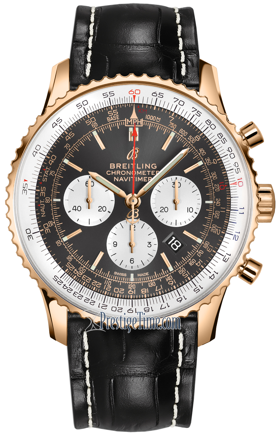 rb0127121f1p1 Breitling Navitimer 1 B01 Chronograph 46 Mens Watch