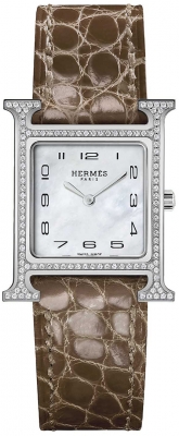 Hermes H Hour Quartz 21mm w046514ww00