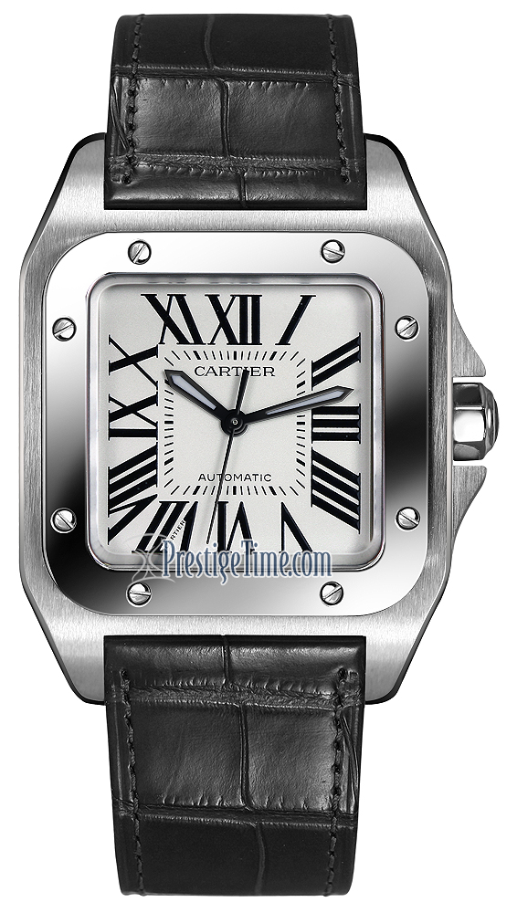 w20106x8 Cartier Santos 100 Midsize Watch