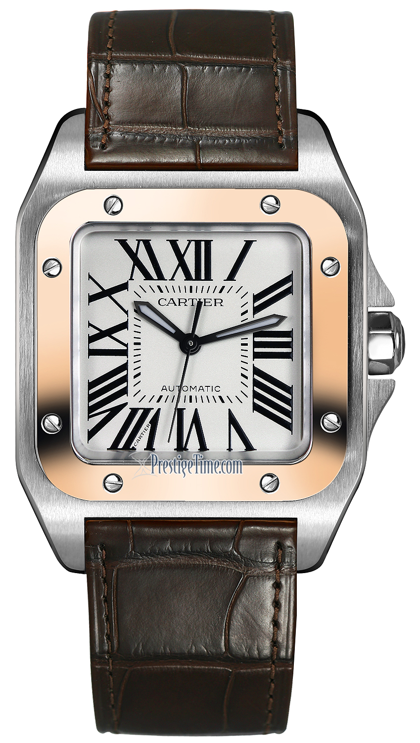 w20107x7 Cartier Santos 100 Medium Watch