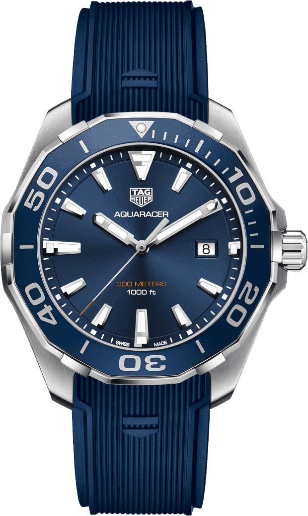 Tag Heuer Aquaracer Quartz 43mm Mens Watch