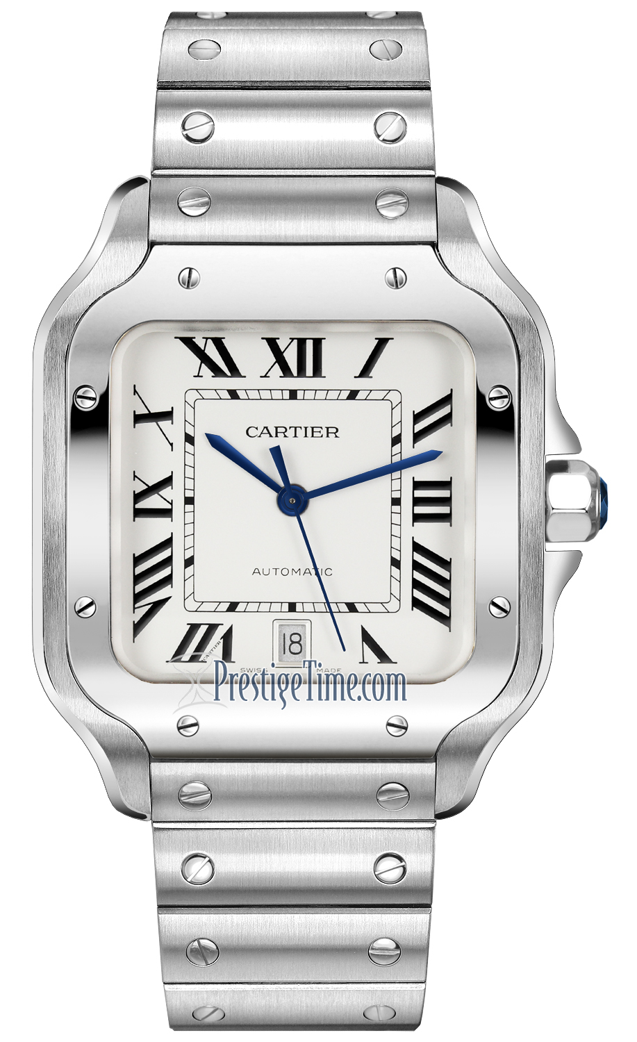 cartier santos quartz watch price