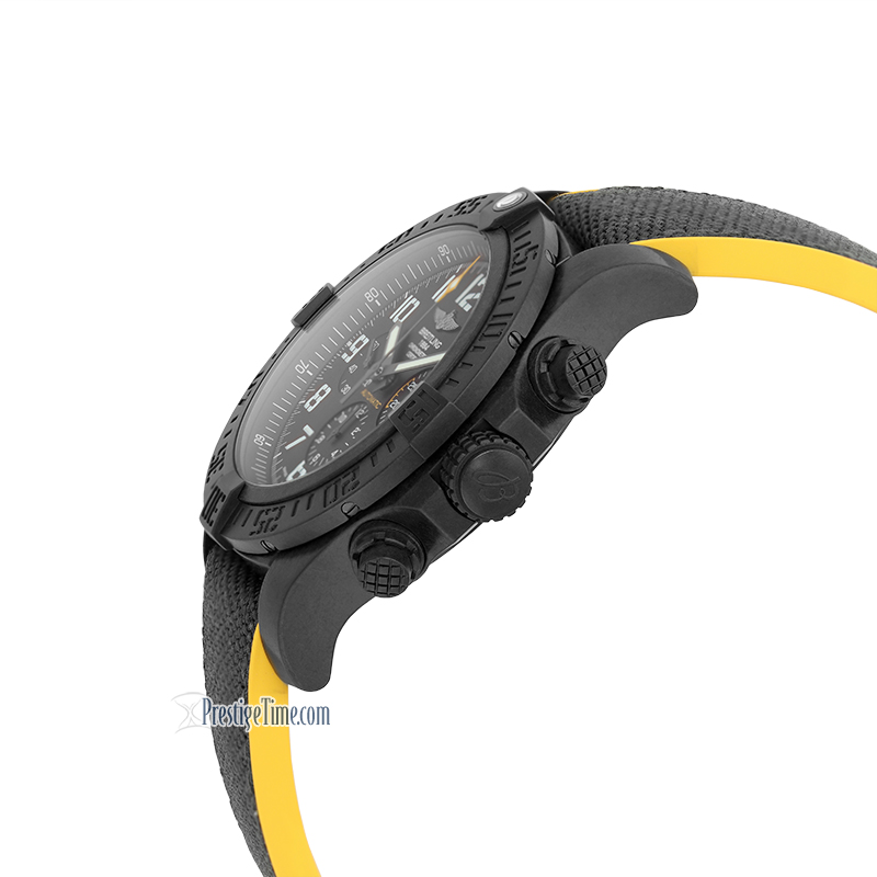 Breitling Avenger Hurricane Breitlight XB0170E4-BF29-257S – Orologio Automatico Uomo, Cassa 50mm, Cinturino Verde Militare, Cronografo, Swiss Made