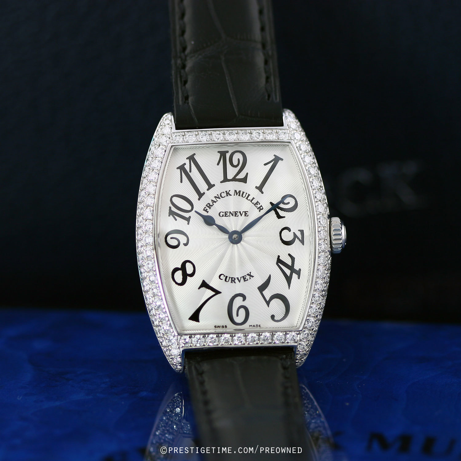 Pre-owned Franck Muller Cintree Curvex 7502 QZ D