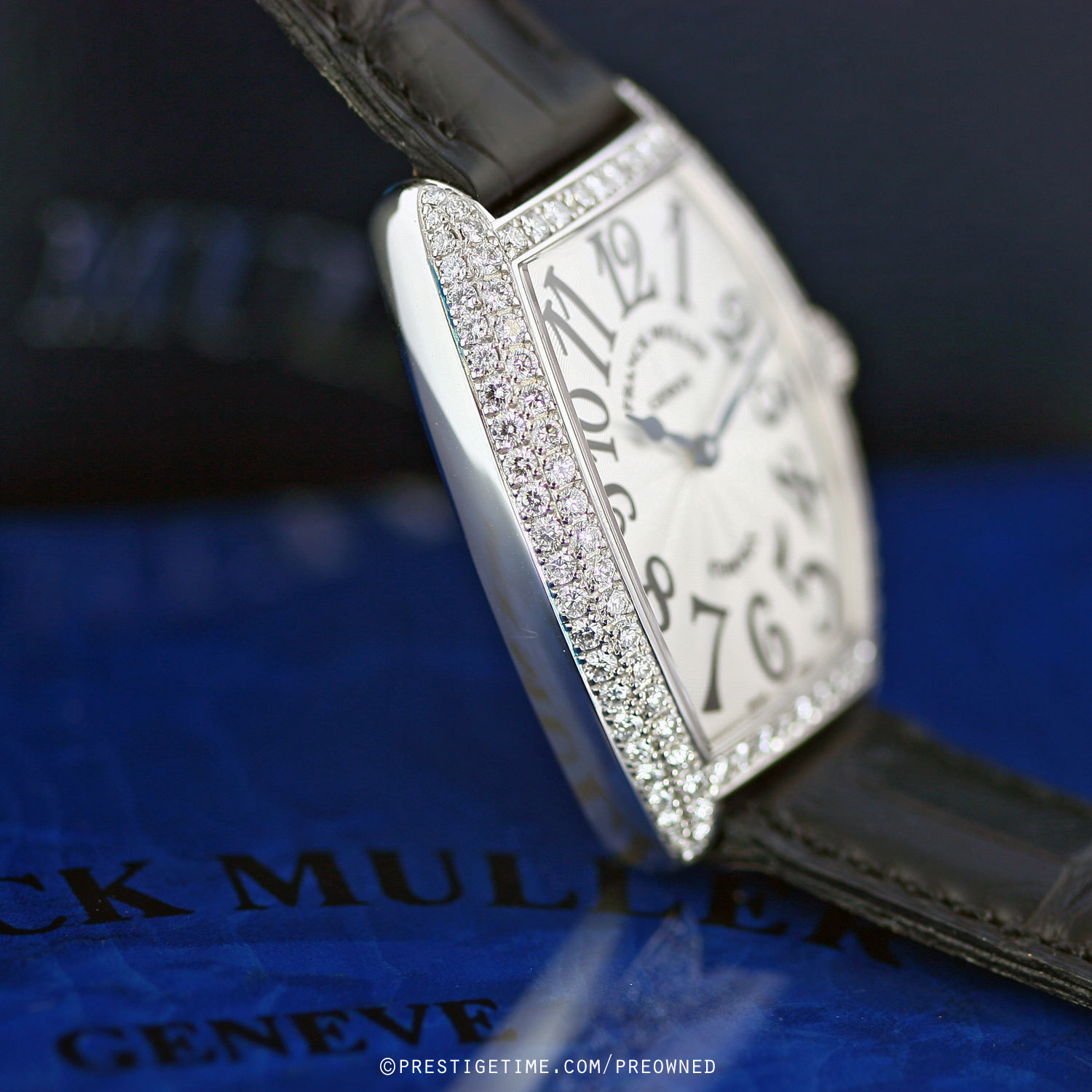 Pre-owned Franck Muller Cintree Curvex 7502 QZ D