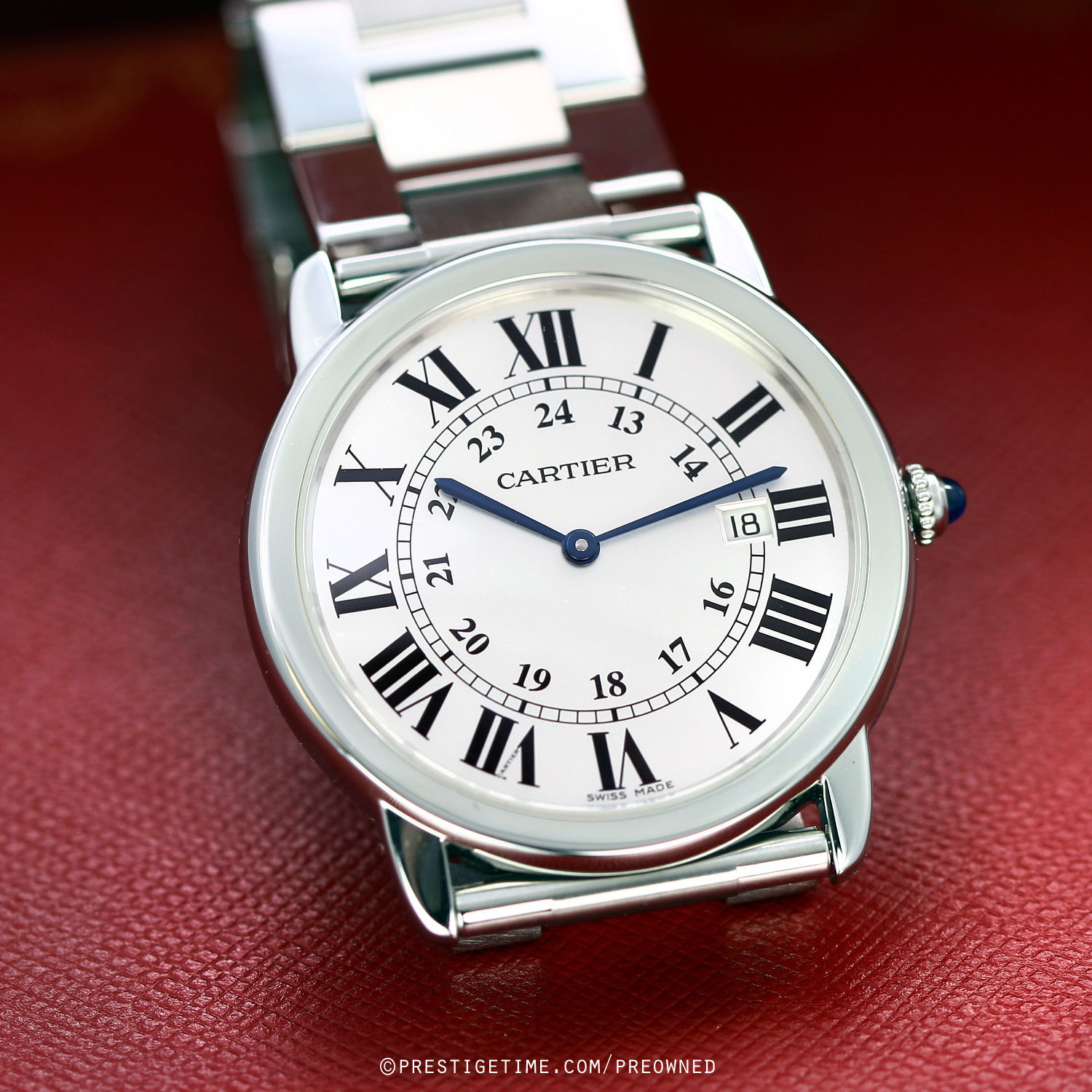 cartier ronde solo pre owned