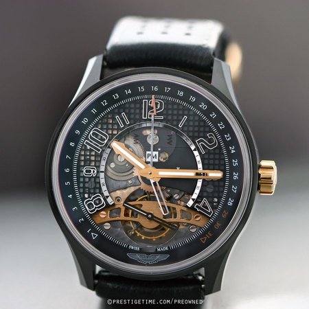 Pre-owned Jaeger LeCoultre AMVOX3 Tourbillon GMT 193c450