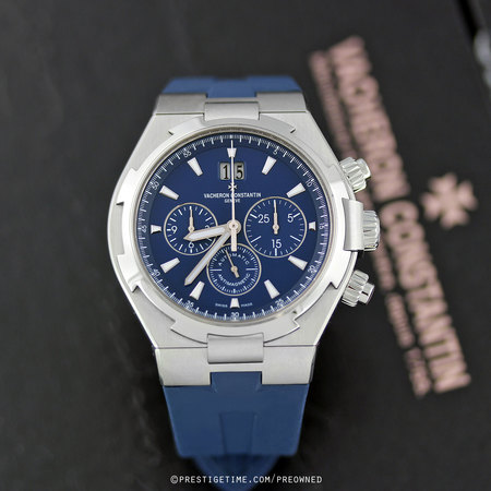Pre-owned Vacheron Constantin Overseas Chronograph 42mm 49150/000a-9745