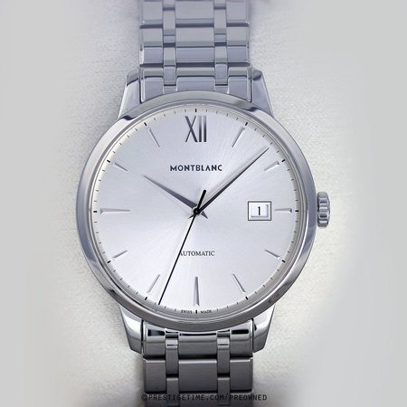 Pre-owned Montblanc Heritage Spirit Date Automatic 111623