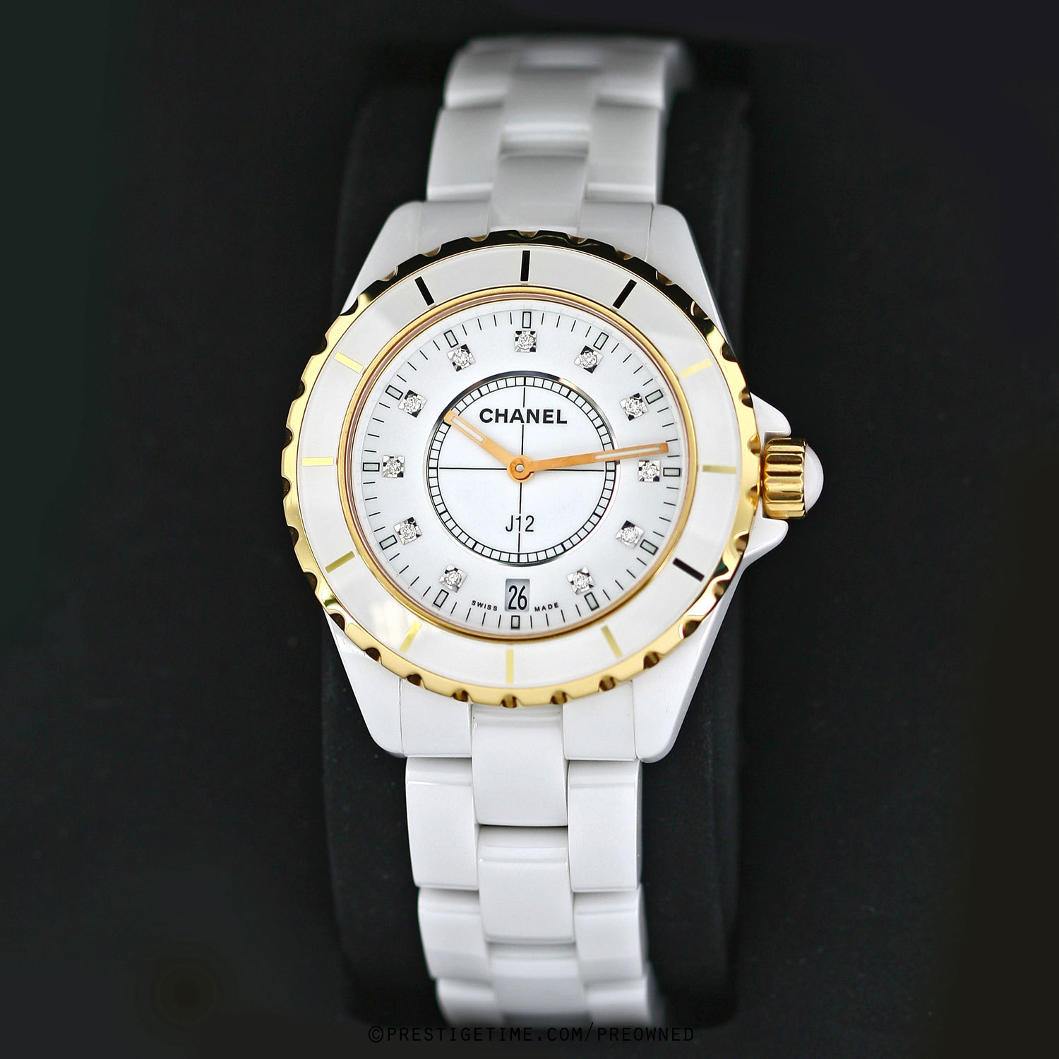 pre owned chanel j12 watch