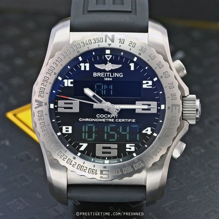 Pre-owned Breitling Cockpit B50 eb501022/bd40/155s