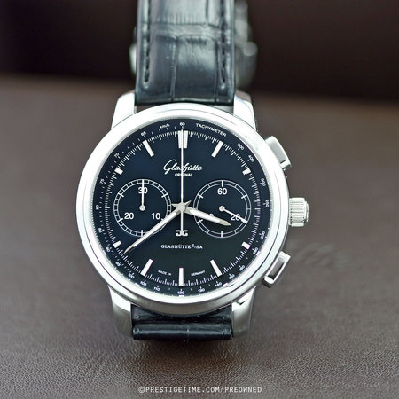 Pre-owned Glashutte Original Senator Chronograph XL 1-39-34-20-42-04