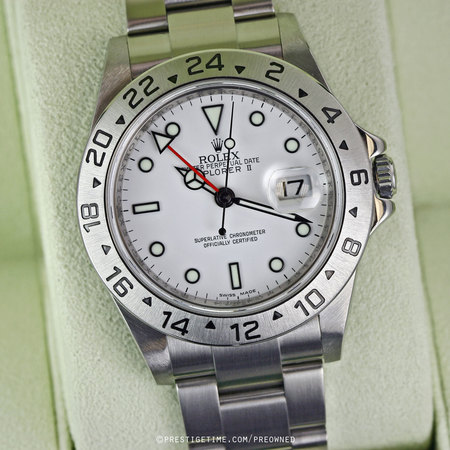 Pre-owned Rolex Explorer II 16570