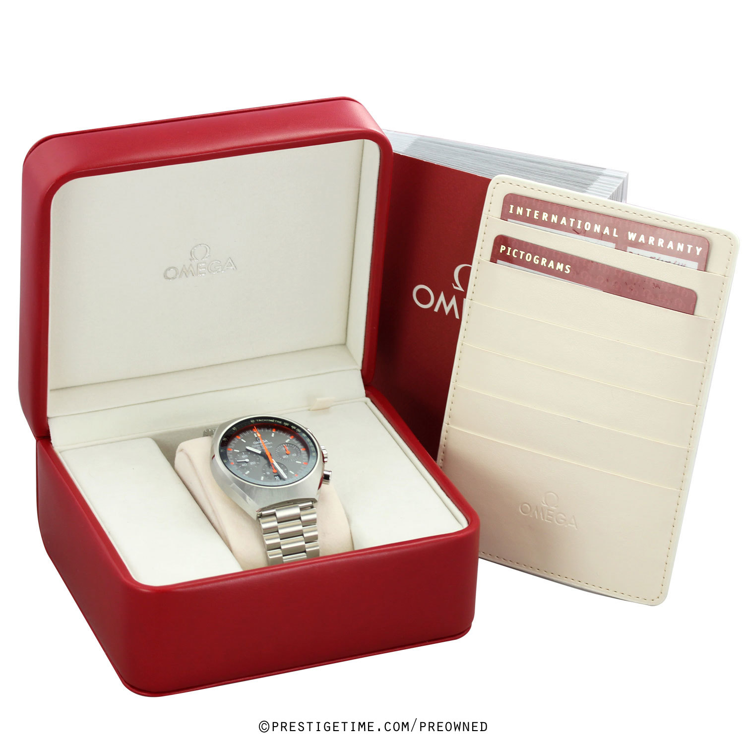 Pre-owned Omega Speedmaster Mark II Co-Axial Chronograph 327.10 