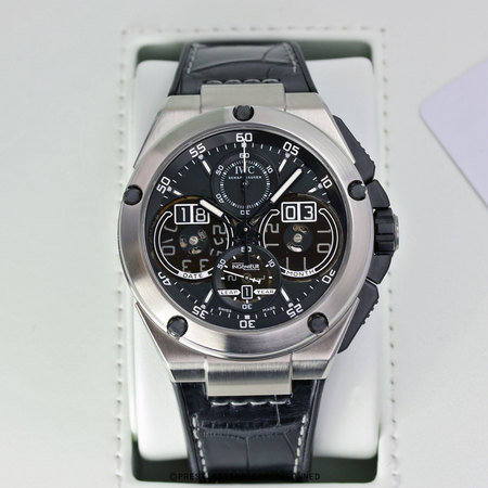 Pre-owned IWC Ingenieur Perpetual Calendar Digital Date Month iw379201