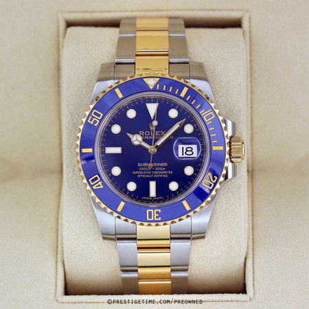 Pre-owned Rolex Oyster Perpetual Submariner Date 116613LB
