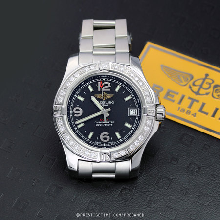 Pre-owned Breitling Colt Lady 36mm a7438953/bd82/178a