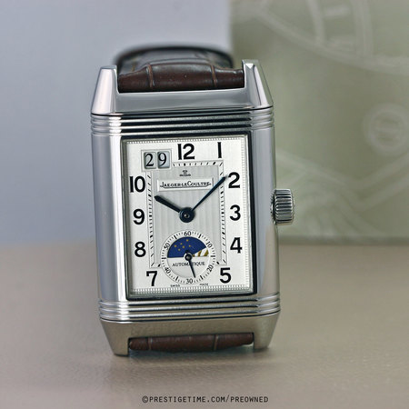 Pre-owned Jaeger LeCoultre Reverso Grande Automatique GMT 3038420