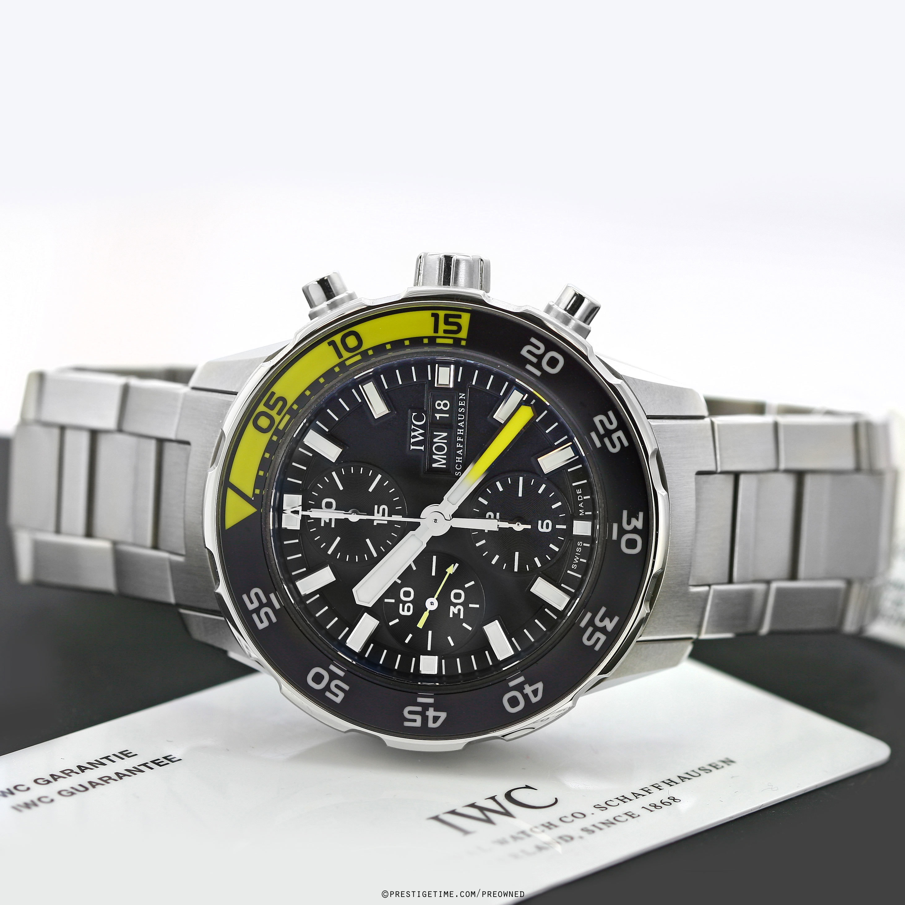 Pre-owned IWC Aquatimer Automatic Chronograph 44mm IW376708