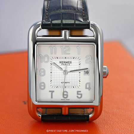 Pre-owned Hermes Cape Cod Automatic Large TGM 036308WW00