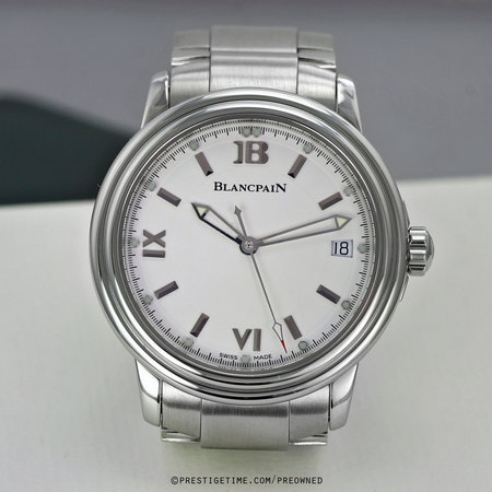 Pre-owned Blancpain Leman Ultra Slim Automatic 2100-1127-71