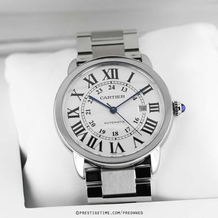 Pre-owned Cartier Ronde Solo Automatic W6701011