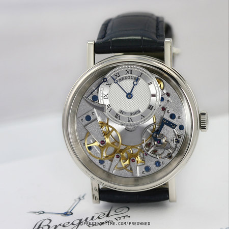 Pre-owned Breguet Tradition Manual Wind 40mm 7057bb/11/9w6