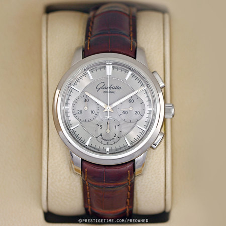 Pre-owned Glashutte Original Senator Chronograph 39-31-33-42-04