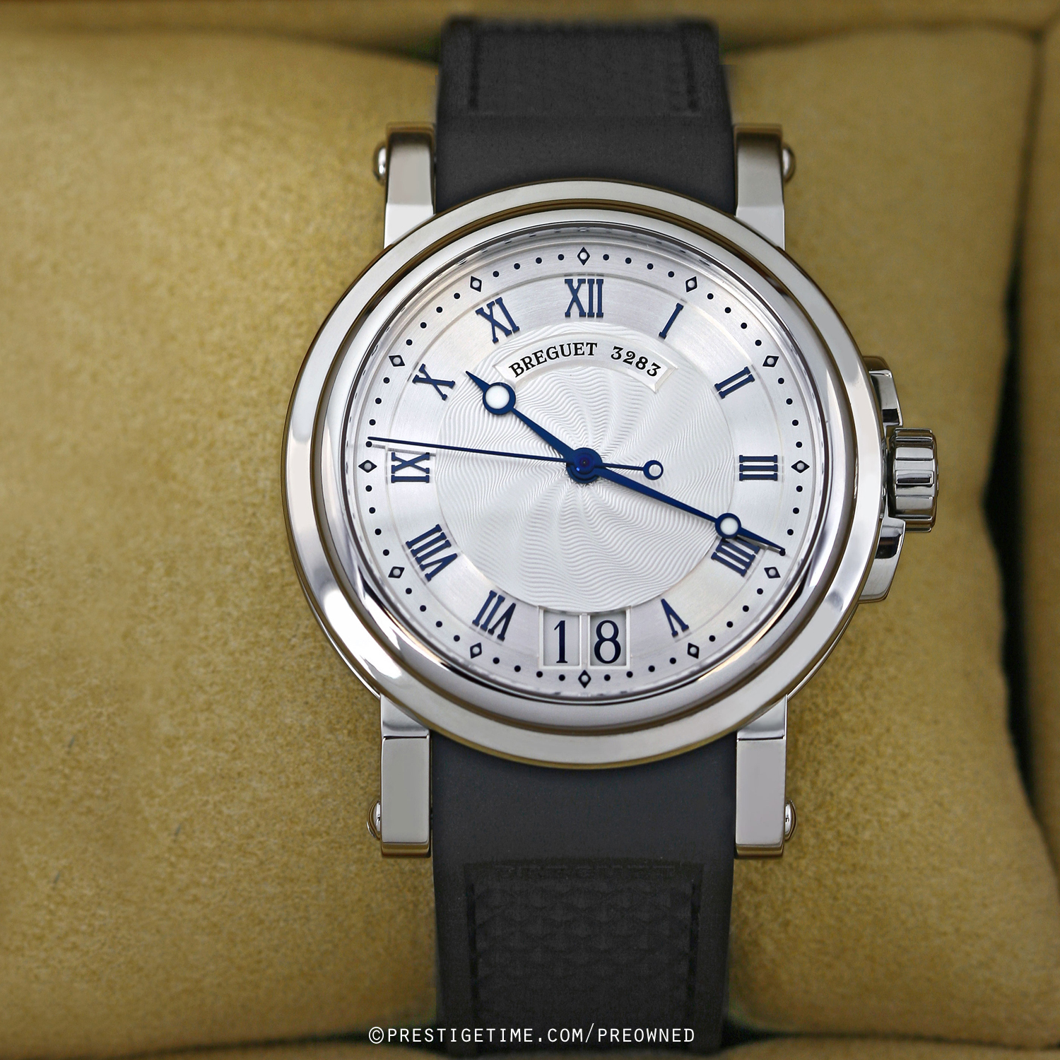 Preowned Breguet Marine Automatic Big Date 39mm 5817st/12/5v8